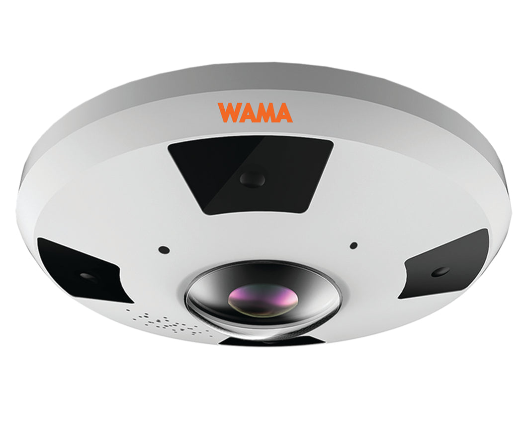 WAMA NS12-F22W | 12MP Fisheye IP Kamera - harma Andreas Hartmann